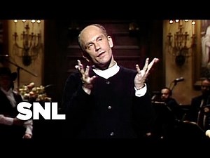 John Malkovich Monologue: Baseball - Saturday Night Live