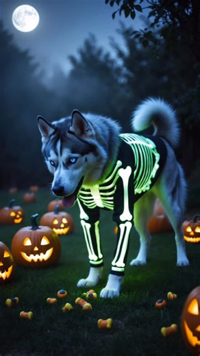 Best costume ever! #halloweeen #dog #aiart #gogopixel25 #techartstudio | TechArt Studio