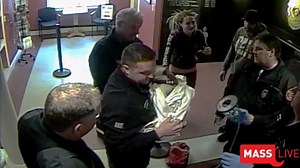 Bodhi, a 9-week-old Saint Bernard puppy, is recovering this week after suffering a near-fatal choking attack on Sunday. | MassLive