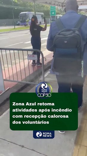 63K views · 3K reactions | O último dia de programação da COP30 em Belém começou animada, marcada pela recepção calorosa dos voluntários que se dedicam à organização do evento. Mesmo após o incêndio ocorrido na quinta-feira (20), que afetou uma parte da Zona Azul, o clima de entusiasmo e acolhimento tomou conta do ambiente.  Crédito: Roma News  Portal Roma News | O DNA da Notícia #RomaNews #sustentabilidaderomanews #COP30 belemdopara | Roma News | Facebook