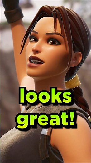 A NEW LARA CROFT SKIN is in FORTNITE!