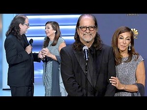 Emmys Proposal: Glenn Weiss and New Fiance Jan Svendsen Backstage (Full Press Conference)