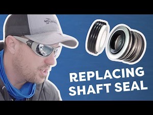 Replacing Shaft Seal In Pump || What's Wrong With My Hot Tub?