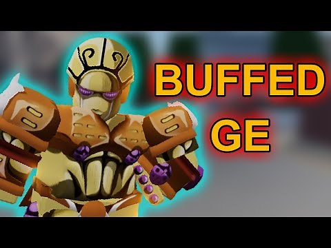 [YBA] So, They Buffed Gold Experience