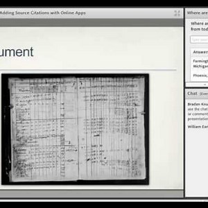 Adding Source Citations with Online Apps