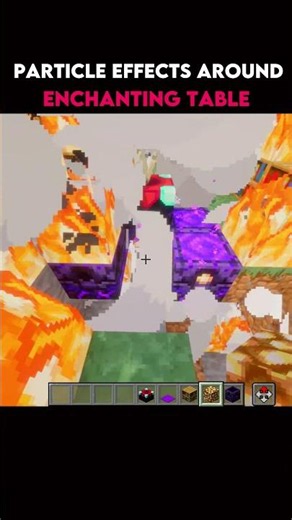 How to make Enchanting table look cool in minecraft #minecraft #minecraftshorts
