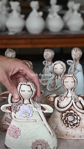 Creating Glazed Fairies for Adoption This February