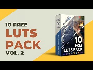 10 Free LUTs Pack Vol. 2 For Creative Color Grading