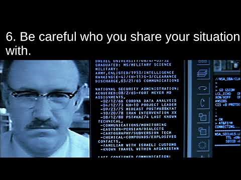 10 Tips for Targeted Individuals