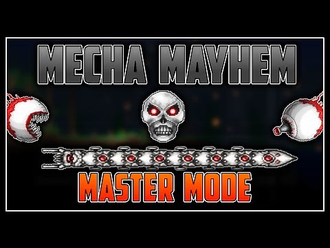 Mecha Mayhem on Master Mode - Terraria Journey's End