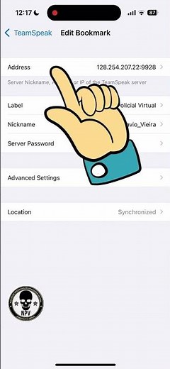 [NPV] TROCAR NOME TEAMSPEAK iOS - iPHONE [TUTORIAL]