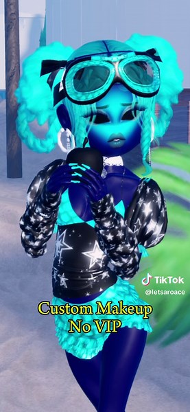 Custom Makeup vs VIP in Dress To Impress Roblox