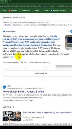 3K views · 72 reactions | How to resove dell code 3 amber 6 white Boot flash bios to USB #dhcpclient #Server #FileServer #reels #VLAN #pouit #flash #boot #dell #bois | ពូ អាយធី Pou it | Facebook