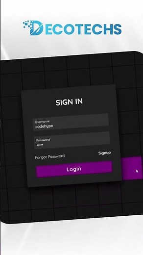 Modern Sign In Page UI Design 💻🔥 (HTML + CSS)
