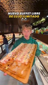 679K views · 5.7K reactions | EL NUEVO BUFFET LIBRE DE LUJORestaurante @luxurybuffetbanbam Av. de Matapiñonera, 15, 28703 San Sebastián de los Reyes, MadridHacía mucho que no traía un buen buffet de estos, y sinceramente si ya has visto el vídeo creo que queda todo dicho.Precios desde 16,80€#buffet #barato #comidailimitada #restaurantes #madrid #comilonestv | Comilonestv | Facebook