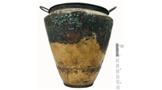BBC - A History of the World - Object : Bronze Age Bucket