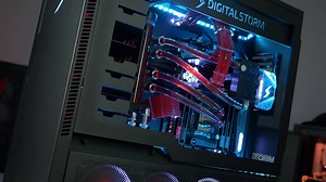 6.5K views · 80 reactions | We had to show off this beautiful Red and Black themed Aventum 3! This build features 2x waterblocked MSI GeForce GTX 1080 TI AERO 11G OC GPUS an i9 7900X CPU and MSI's X299 XPower Motherboard. | Digital Storm | Facebook