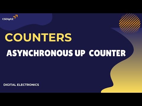Asynchronous UP Counter|Digital Electronics|Integrated Msc Computer Science