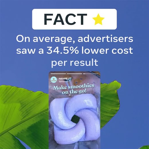 You can only say so much with an image. Use Reels ads to showcase all the benefits of your business. | Meta for Business