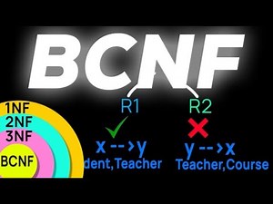 Boyce Codd Normal Form #BCNF #DBMS #Normalization easiest way