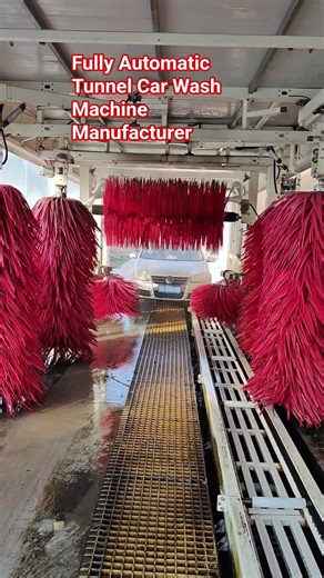 Fully Automatic Tunnel Car Wash Machine Manufacturer #carwash #carwashing #automobile