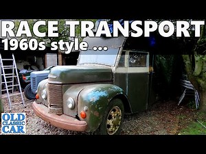 The 1950 Commer Superpoise racing car transporter (carried Jaguar C-Type ++) | Classic British lorry