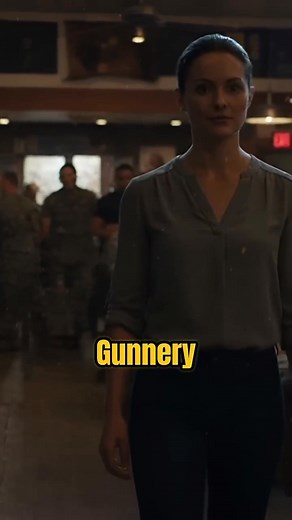She walked into a loud Marine bar wearing a simple gray blouse. No patches. No rank. Everyone thought she was just a civilian who wandered in by mistake. One Marine, Staff Sergeant Mason Cole, even shoved her back and told her to leave. People laughed. Smirked. Whispered. But then everything changed. In the corner, Master Gunnery Sergeant Jennings collapsed. His face turned blue. Marines froze. No one knew what to do. Except her. The same woman they mocked moved with calm, steady hands. She took