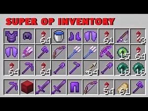 Minecraft, But Instant Get OP Loot..😍