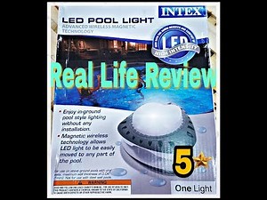 Intex Above Ground Pool Light review