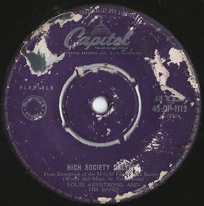 Louis Armstrong And His Band / Bing Crosby And Louis Armstrong - High Society Calypso / Now You Has Jazz