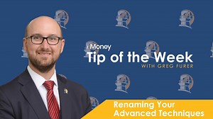 eMoney Tip of the Week #4 Renaming Your Advanced Techniques