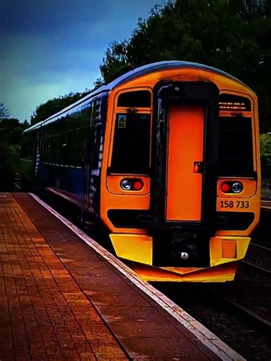 Class 158 #train #railwaycontent #trainspotting #railtrack #railway #railroad #rail