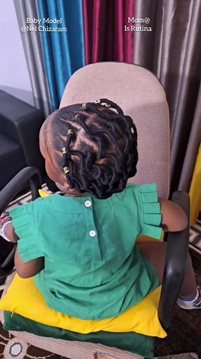 New African Thread Kid's Hairstyle #fyp #hairtutorial #hairinspo #hairstyles #kidshairstyles #kids #viral #naturalhairstyles #healthyhair | Nel Chizaram