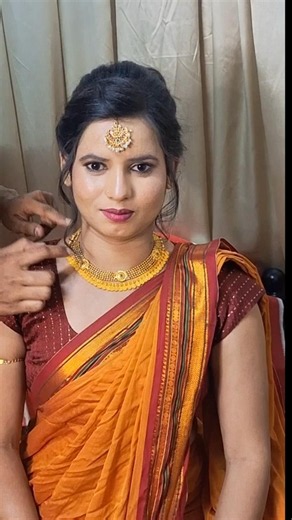 Watch this beautiful Maharashtrian Bridal Makeup Transformation! 💖