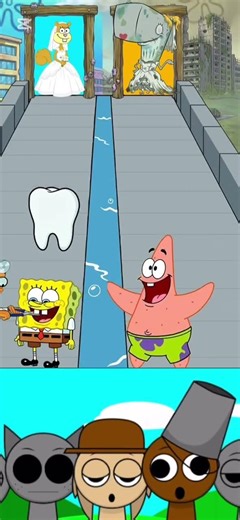 Sponge bob and Patric with sprunki game #sprunki #spongebob #game
