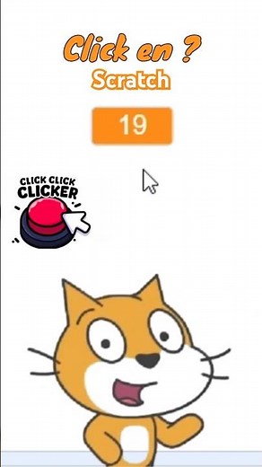 ¡CREA UN MINIJUEGO DE CLICKS EN SCRATCH! 🎮🔥 Paso a paso #Scratch #GameDev #Minijuego