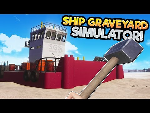 Using UPGRADED Tools to Tear Apart Abandon Ships in Ship Graveyard Simulator!