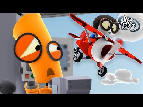 Orbit’s Flight Lesson | Rob The Robot | Preschool Learning