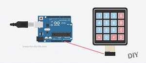 Connect A 4x4 Keypad To One Arduino Input - The DIY Life