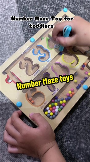 Number Maze Toy for Toddlers
