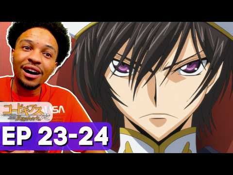 The Final Battle! | Lelouch Vs Schneizel | Code Geass R2 Episode 23-24 Reaction