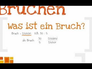 Rechnen mit Brüchen - Grundlagen