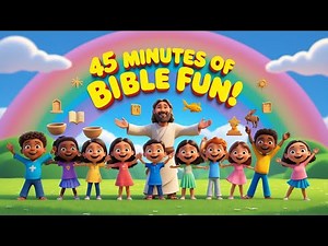 45+ Minutes of Bible Songs for Kids | Sing & Dance About God’s Love!