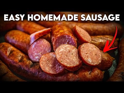 Beginner Guide to Homemade Andouille Sausage #cajun #andouille #homemadesausage