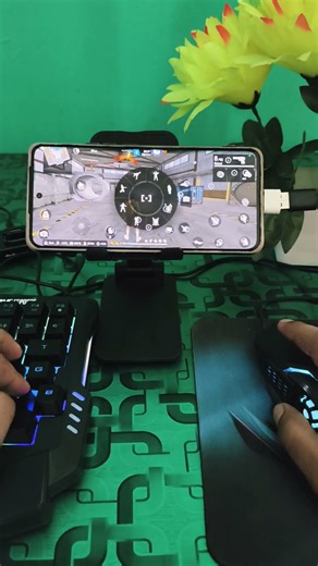 keyboard and mouse setup with gameplay #freefire #gaming #shorts #viral