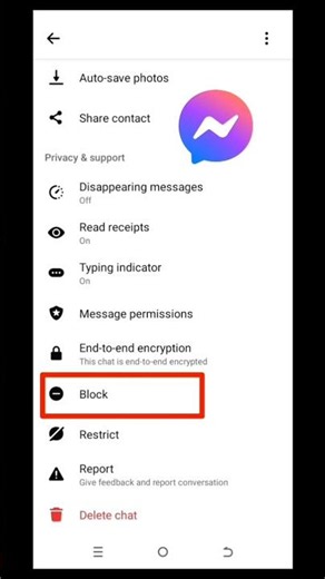 massenger per kisi ko block kaise Karen || How to block on Facebook massenger 😊
