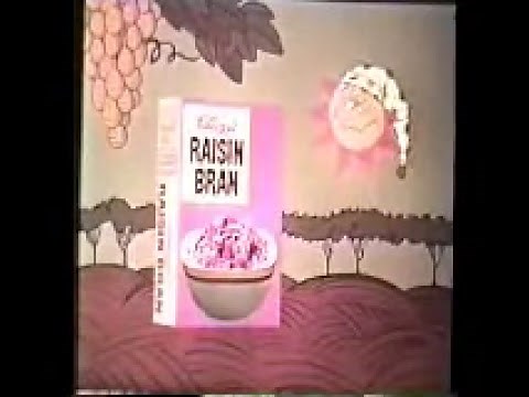 1960s-70s Kellogg's Raisin Bran Commercial