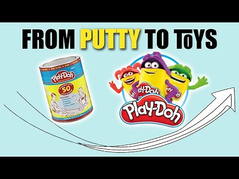 The Story Of Play Doh - How A Wallpaper Cleaner Become The World's Most Popular Toy