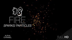 Dynamic Fire Sparks Overlay Effects Pack