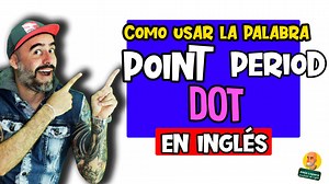 2.6K views · 284 reactions | Cómo decir PUNTO en INGLÉS / Point , Dot , Period | ALEJO Lopera | Facebook